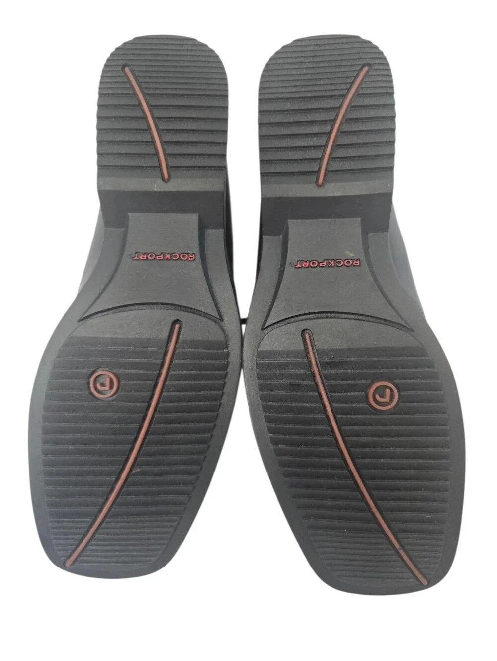 Plain-toe derby or oxford style shoe from Rockport